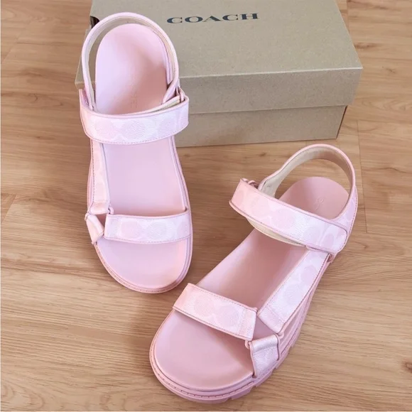 Coach Sport Sandal In Signature
Canvas Women Size 8.5 US # CBB91 - Picture 4 of 9